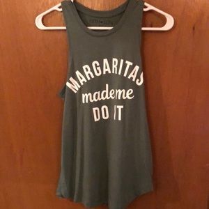 Margaritas made me do it tank